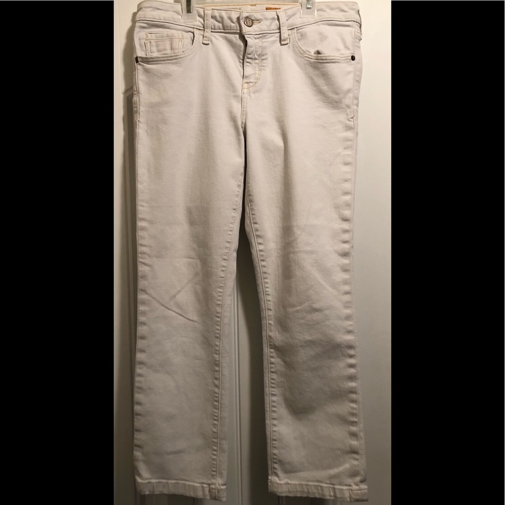 Anthro Pilcro And The Letterpress Cropped Jeans
